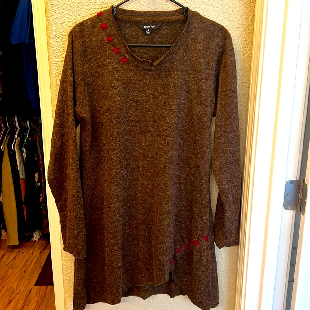 Yak N Yeti Brown Tunic